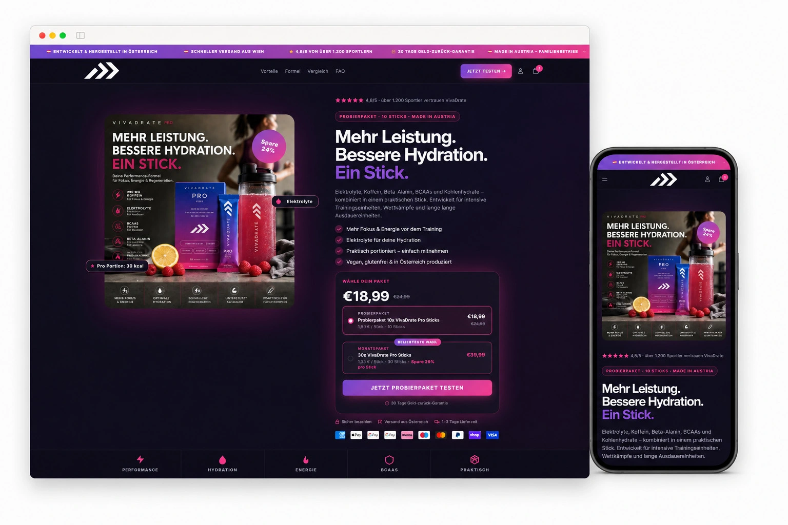 Vivatrade — Shopify Redesign